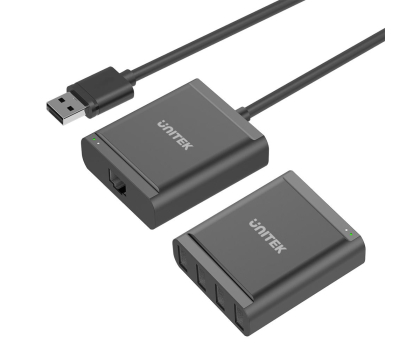 Kabel Unitek Przedłużacz USB 2.0 - 4x USB (po skrętce RJ-45)